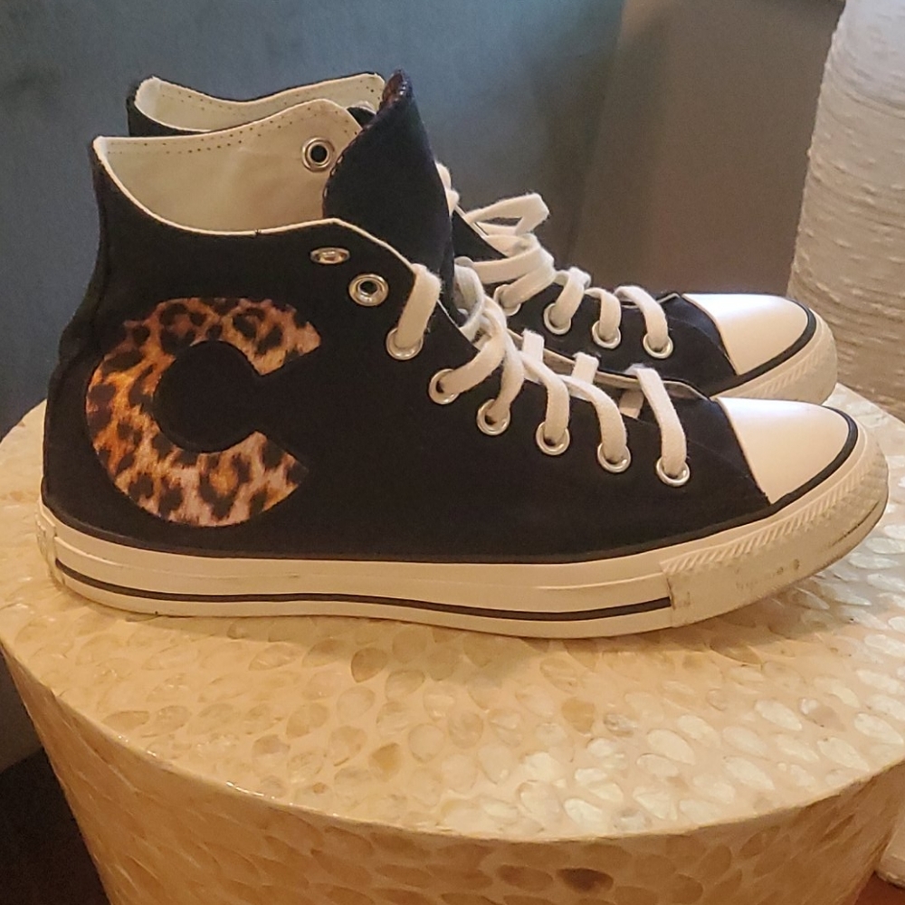 Hi Top Leopard Print Converse 🐆